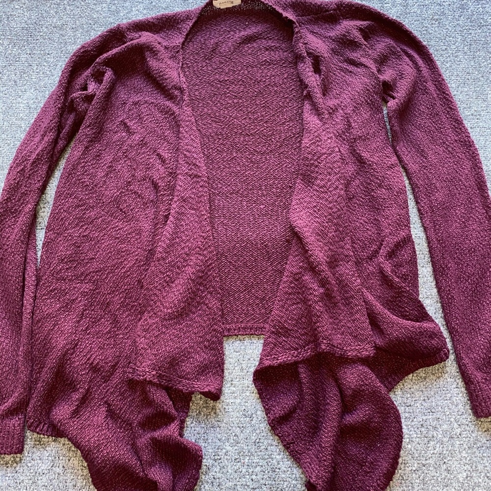 Garage cardigan sweater